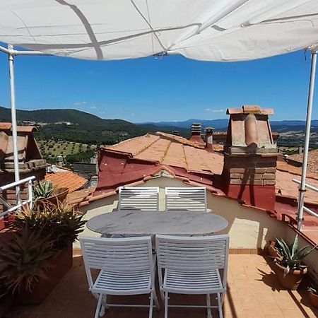 فيلا Una Terrazza Sulla Maremma Caldana المظهر الخارجي الصورة