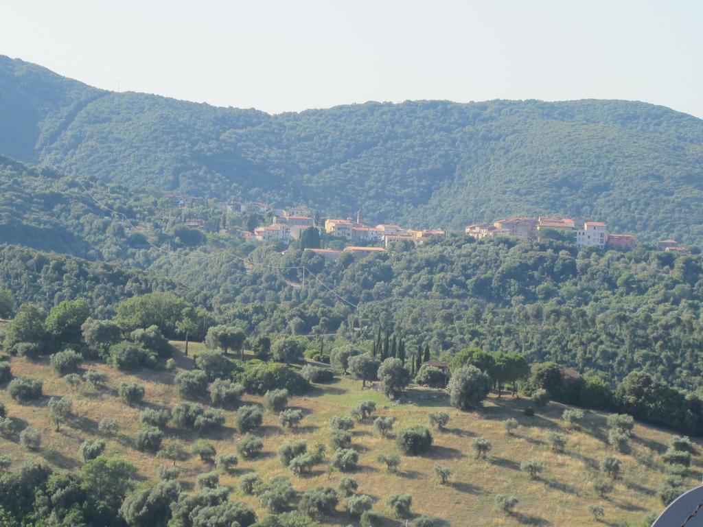 فيلا Una Terrazza Sulla Maremma Caldana المظهر الخارجي الصورة